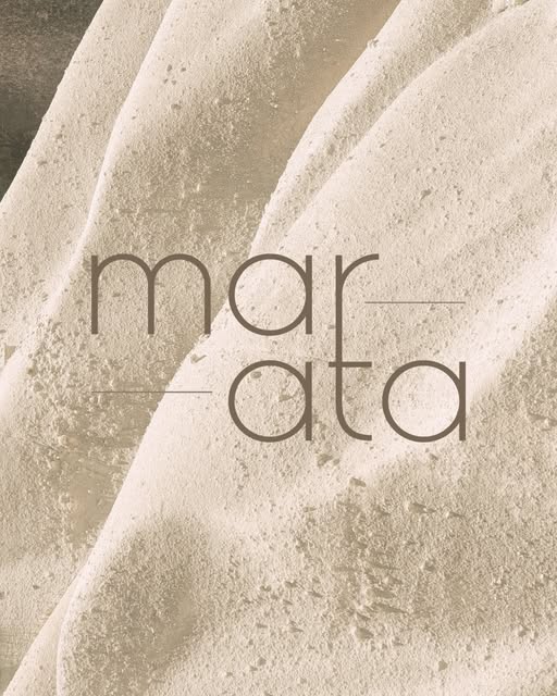 Le monogramme marata gravé dans un décor de plâtre sculpté